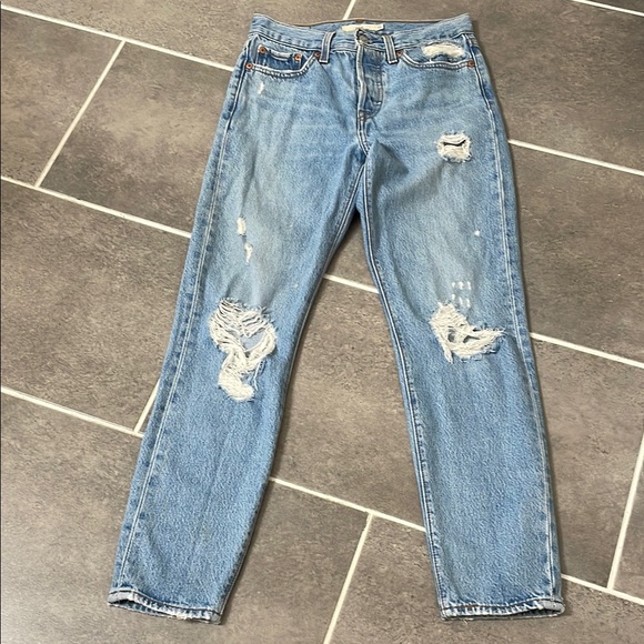 Levi’s‎ Wedgie Premium Icon Taper Jean size 25x - Picture 2 of 16